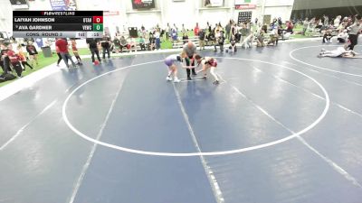 Junior Girls - 115 lbs Cons. Round 3 - Azucena Rodriguez, New Wave Wrestling Club vs Ashlynn Pennington, Ohio