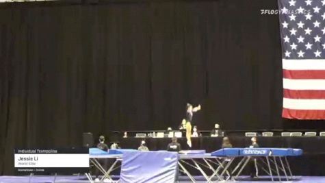 Jessie Li - Individual Trampoline, World Elite - 2021 USA Gymnastics Championships