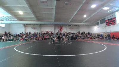 155 lbs Champ. Round 2 - Jacqueline Ellis, Central JG JV vs Naanibaa Collins, Farmington