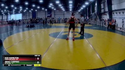 88 lbs Rd# 9- 2:15pm Saturday Final Pool - Ace Hamilton, Maryland GOLD vs Geno Carpino, PA Silver