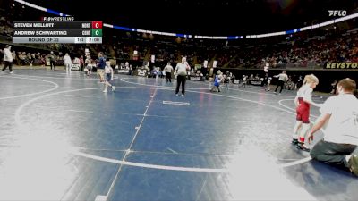 50 lbs Round Of 32 - Steven Mellott, Northern Bedford vs Andrew Schwarting, Central Bucks