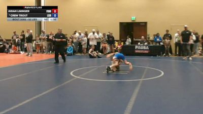 63 lbs Cons. Semis - Judah Lininger, Primus Wrestling vs Crew Trout, Legacy Dragons