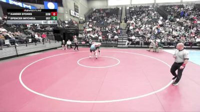 4A 215 lbs 5th Place Match - Spencer Mitchell, Green Canyon vs Xander Stokes, Sky View