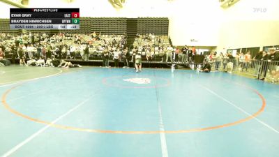 200-J lbs Rr Rnd 5 - Evan Gray, East Hartford Stingers Youth vs Brayden Hinrichsen, Upper Township