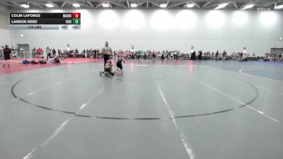 110 lbs Rr Rnd 1 - Colin LaForge, Mat Assassins Black - EL vs Landon Reed, Region Wrestling Academy - EL