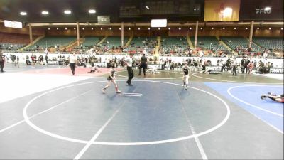 65 lbs Quarterfinal - Jaxson Cuffley, 505 Wrestling vs Asher Warner, Bear Cave