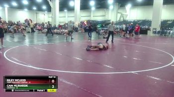 106 lbs Finals (8 Team) - Riley Mcleod, Team Montana Conrad vs Cain Mlinarsik, Canfield