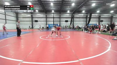 163 lbs Rr Rnd 9 - Myles Burroughs, DoughBoy WC - BHS vs Jordan Thompson, 4M - BHS
