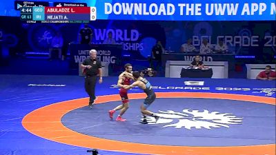 63 kg 1/2 Final - Leri Abuladze, Georgia vs Ali Reza Ayat Ollah Nejati, Iran