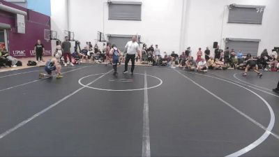 88 lbs Round 1 (6 Team) - Slade Kellner, GPS Blue vs Lane Harter, Keystone Krush