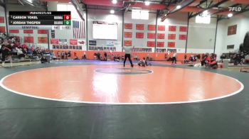 126 lbs Semifinal - Carson Yokel, Normal (Community) vs Jordan Thigpen, Collinsville