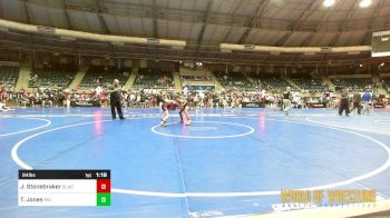 84 lbs Semifinal - Jack Stonebraker, Gladiators vs Tyson Jones, Mad Dawg Wrestling Club