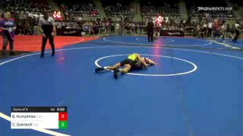 95 lbs Consolation - Bryson Humphries, Threestyle vs Chase Quenault, Cja/badwc