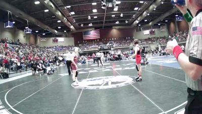 Cons. Round 1 - Cody Nielson, North Sanpete vs Donavin Gibson, Morgan