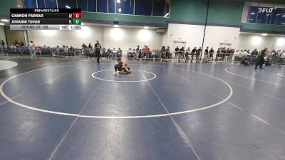 120 lbs Round Of 128 - Cannon Farrar, AZ vs Jovanni Tovar, FL