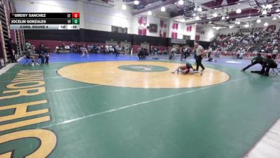 130 lbs Cons. Round 4 - Greisy Sanchez, Grand Terrace vs Jocelin Gonzales, Victor Valley