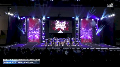 Cheer St. Louis - Virtues [2026 L1 Youth - Medium DAY 2] 2026 JAMfest Cheer Super Nationals