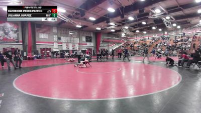 155 lbs Cons. Round 6 - JULIANNA SUAREZ, Northview vs Katherine Perez-Patron, Ayala