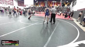 113 lbs Champ. Round 2 - Garret Berry, Alta Loma vs Hunter Besneatte, Chaparral