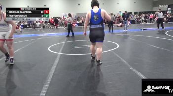 235 lbs Champ. Round 1 - Macklin Campbell, Winfield vs Peyton Gibson, Russell WC