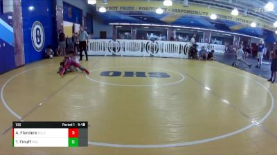 106 lbs Round 5 (8 Team) - Ajani Flanders, Soldier City vs Thiago Finuff, Panhandle Gator Dogs