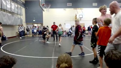 100 lbs 2nd Place Match - Jedidiah Erekson, McCall Wrestling Club vs Wyatt Hewit, Shootbox Rigby