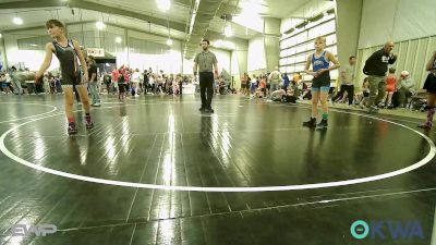 80 lbs Consi Of 4 - Parker Hobbs, Salina Wrestling Club vs Colton Toothman, HURRICANE WRESTLING ACADEMY