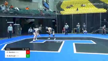 132 lbs 7th Place - Cooper Sanders, Unattached 60 vs Ryan Bullough, Unattached 67