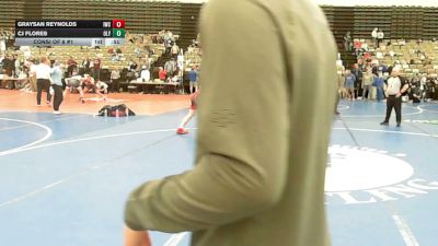 110-I lbs Consi Of 8 #1 - Graysan Reynolds, Immortals vs CJ Flores, Olympic