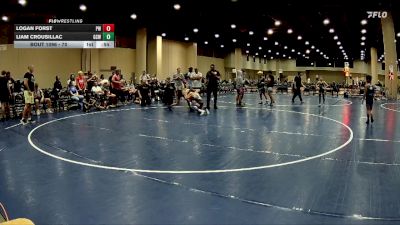 70 lbs 1st Place Match - Liam Crousillac, Gulf Coast Wrestling vs Logan Forst, Predator Wrestling