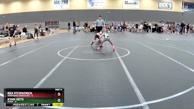 48 lbs Round 2 - Kyan Keys, POWA vs Rex Fitzpatrick, Warhawks Wrestling