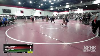 110 lbs Champ. Round 1 - Nataly Diaz, Sultana vs Yenetzi Gomez, Santa Ana Valley