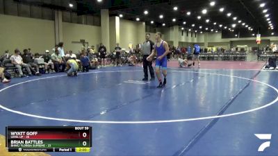 175 lbs 6th Wrestleback (32 Team) - Brian Battles, BHWC/ Florida Supreme vs Wyatt Goff, Level Up