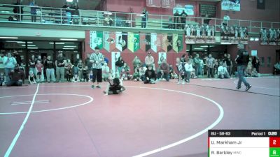 8U - 58-63 Quarters - Rayla Mongosa, Warrior Wrestling Club vs John Reagan