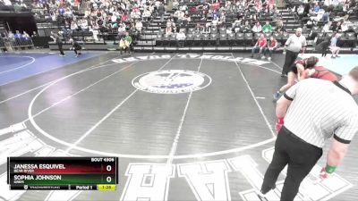 4A 125 lbs Semifinal - Janessa Esquivel, Bear River vs Sophia Johnson, Orem