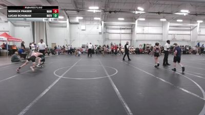 72 lbs Round 1 (8 Team) - Merrick Fraser, Warhawks vs Lucas Schuman, Mat Assassins Red