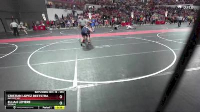 235 lbs Round 1 - Elijah LeMere, Oconto vs Cristian Lopez Beetstra, Big Foot WC