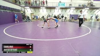 106 lbs Semifinal - Chase Gray, COMBATIVE SPORTS vs Easton Enyeart, Moen Wrestling Academy