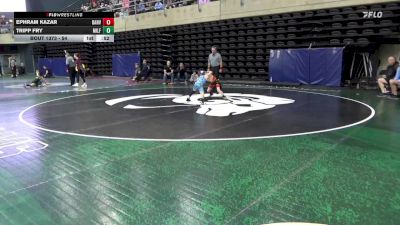 54 lbs Consi-qtrs - Ephram Kazar, Danville vs Tripp Fry, Milford