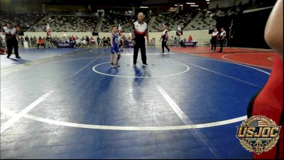 64 lbs Consi Of 4 - Tommy Gray, Elgin Wrestling vs Tyler Thomas, Choctaw Ironman Youth Wrestling