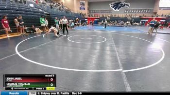 106 lbs Round 3 - Charlie Trujillo, Austin Vandegrift vs John Jabel, Plano
