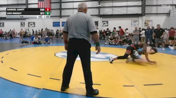 138 lbs Allday - Levi Wright, NOKE RTC vs Samuel Gantt, RALEIGH AREA WOLFPACK BLACK