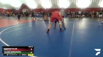 227-245 lbs Round 3 - Tanner Gormanson, Wisconsin Rapids vs Quentin Fuller, Creston