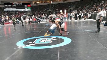 4A 215 lbs Champ. Round 1 - Jesus Olvera, Deming vs Armando Lopez, Chaparral