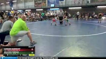 45 lbs Semis & 3rd Wb (16 Team) - Cannon Guerrant, Full Throttle Wrestling vs Brayden Ferman, Alabama Elite - Black&nbsp;