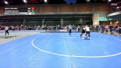 235 lbs Cons. Round 1 - Victoria Millan, Granite Bay vs Molly Delaney, Archbishop Mitty
