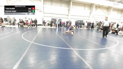 165 lbs Champ. Round 2 - Porter Kemp, Pleasant Grove vs Kai Olsen, Logan