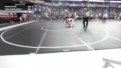 131.2-143.7 lbs Consi Of 16 #2 - Madilyn Duke, Arkansas Elite vs Luisa Rivera-Rosas, Darkhorse WC