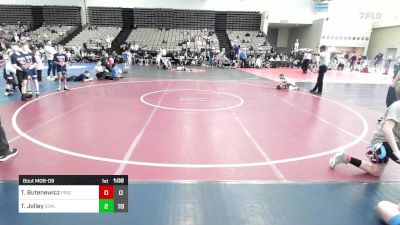 65 lbs Semifinal - Travis Butenewicz, Pride Wrestling vs Tanner Jolley, ICWL Bruisers White