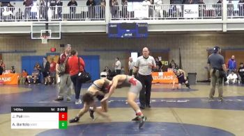 Prelims - Jacob Pail, Edinboro Unattached vs Anthony Bartolo, West Virginia Unattached
